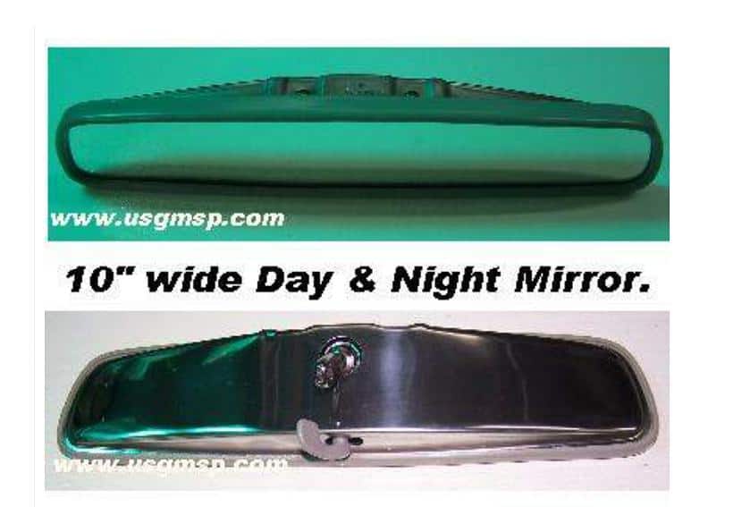 Mirror Interior: 69-81 era 10" Day & Night